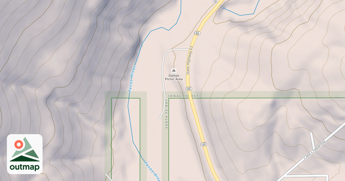 Map of DALTON PICNIC AREA