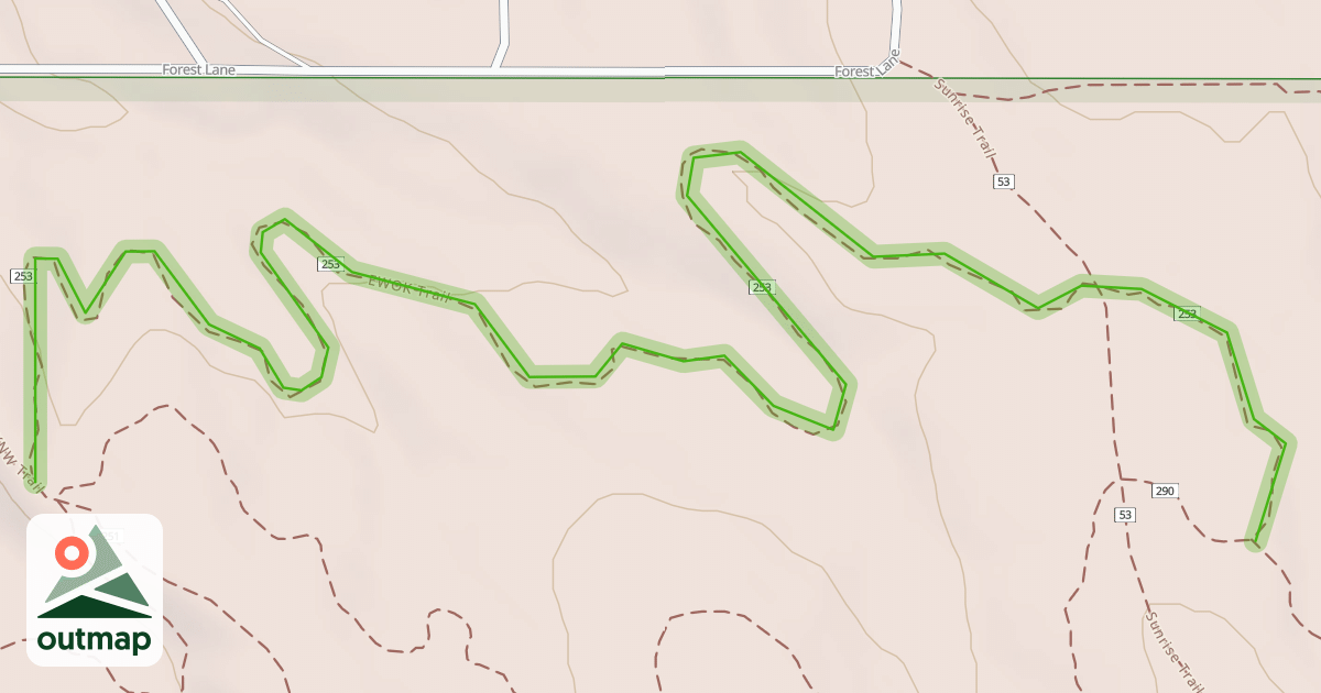 Map of EWOK