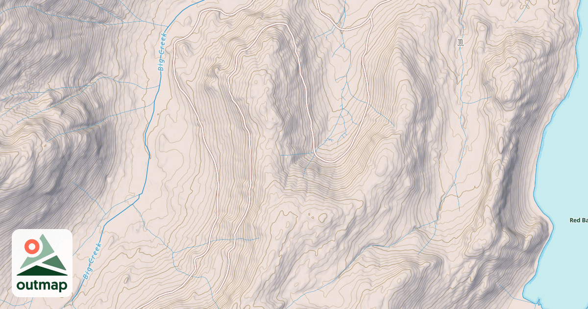 Map of 2080100 Road