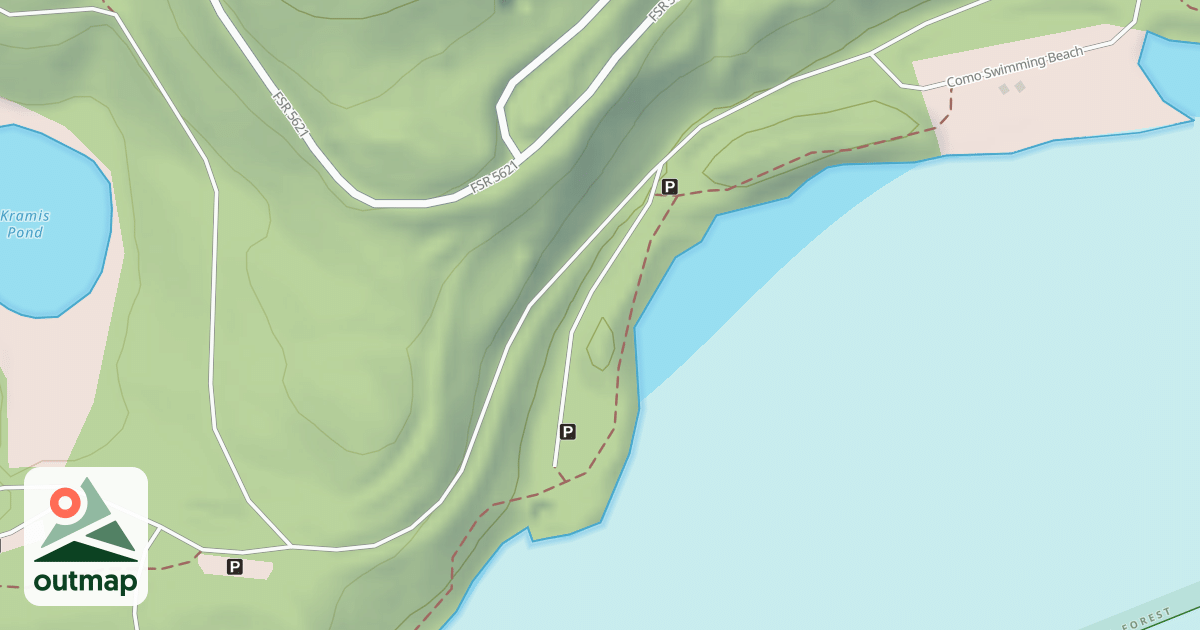 Map of (FDR) LAKE COMO DAY USE
