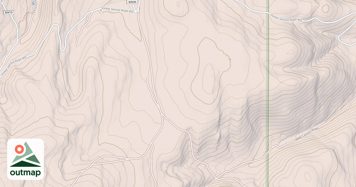 Map of DANISH FLAT