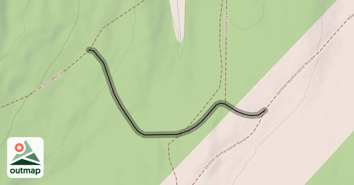 Map of 24 Enduro Nord