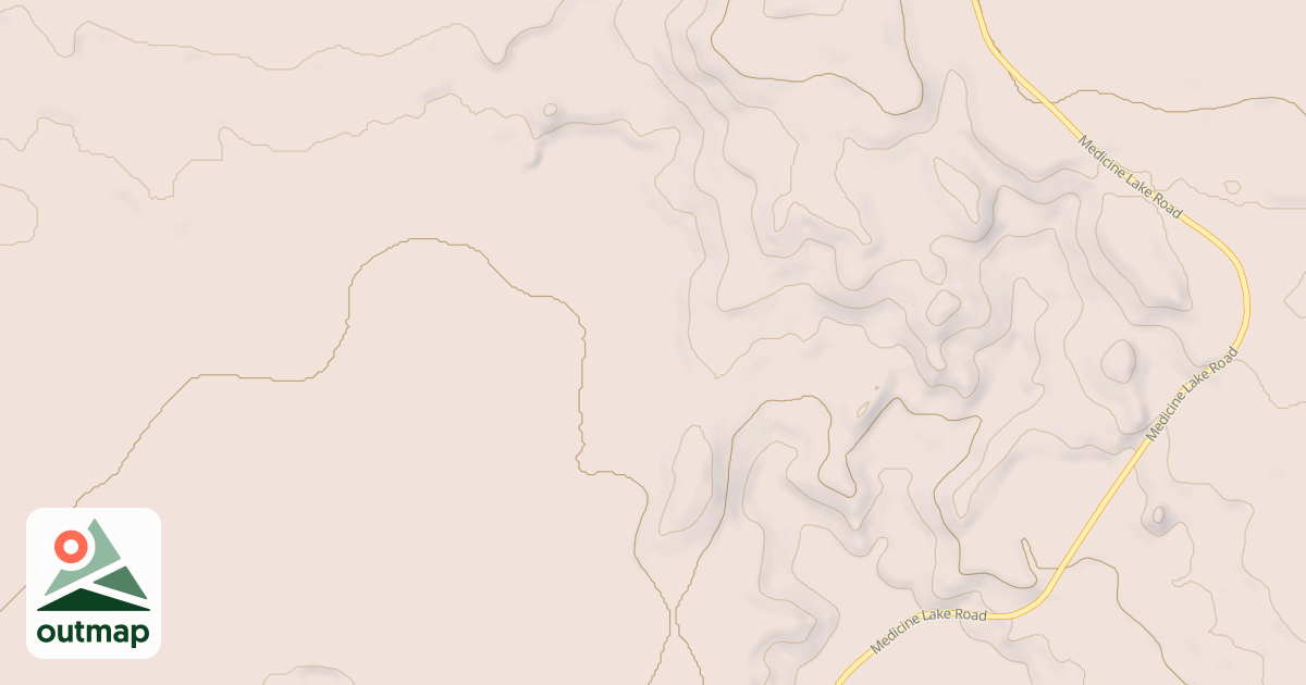 Map of BLACK ROCK