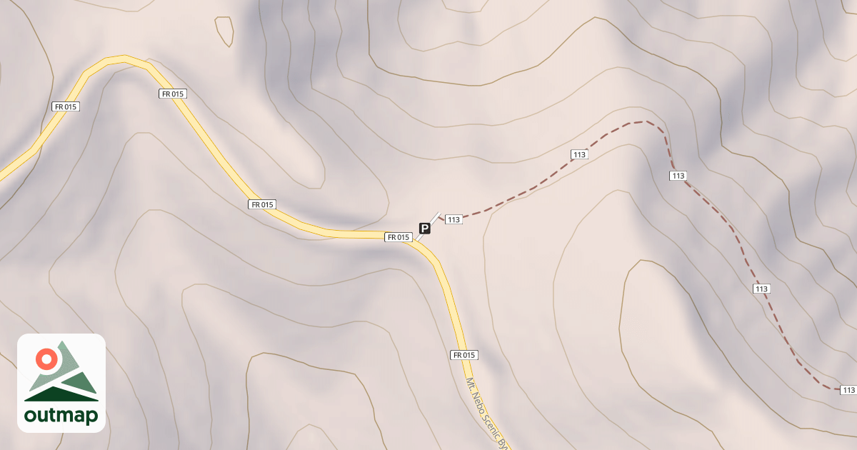 Map of SUMMIT TRAIL ACCESS