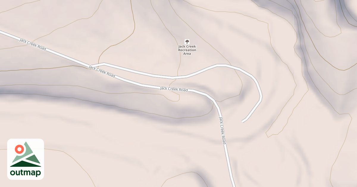 Map of JACK CREEK RECREATION AREA