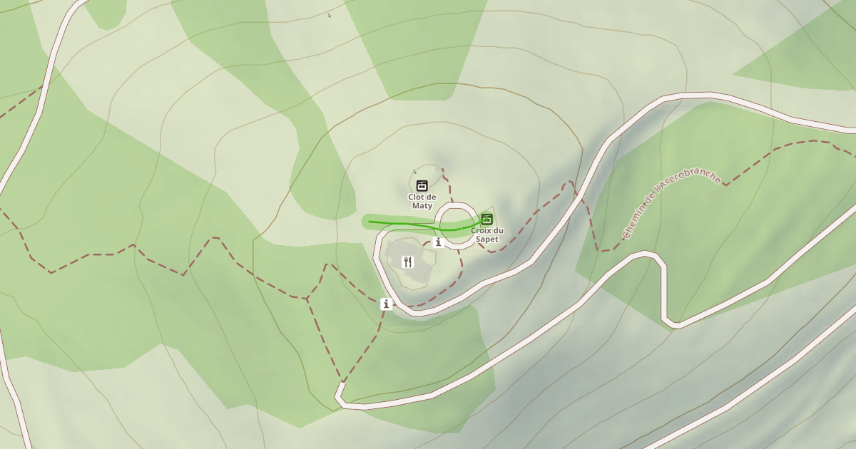 Map preview of Clot de Maty