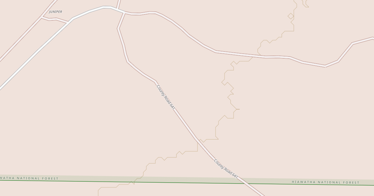 Map preview of JUNIPER LOOP SPUR A