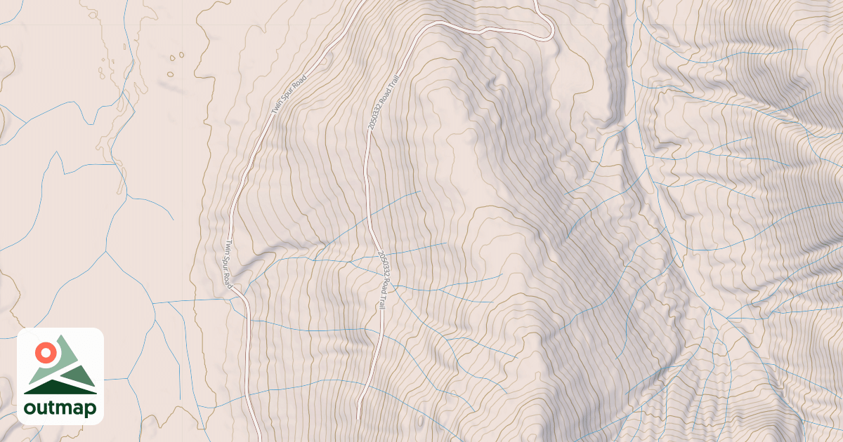 Map of 2050332 Road