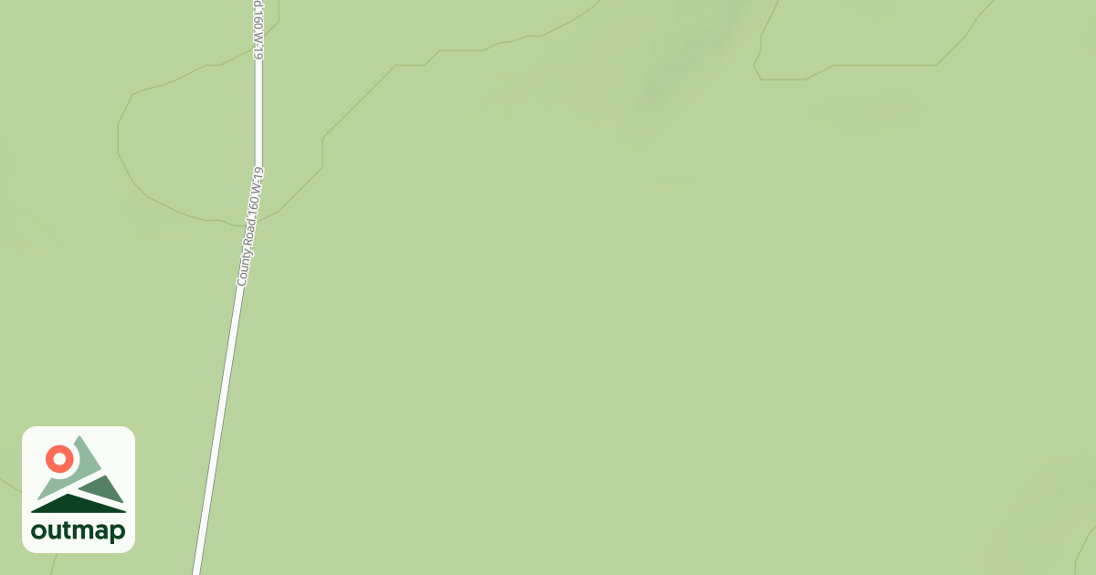 Map of WEST POND RIDGE