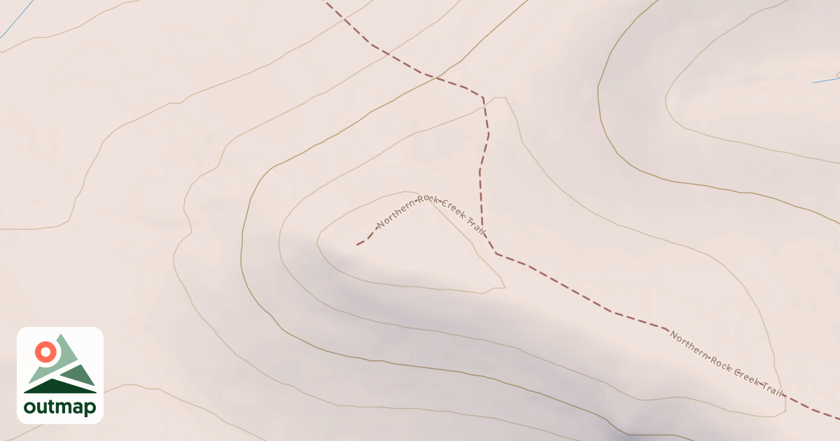 Map of Northern Rock Creek