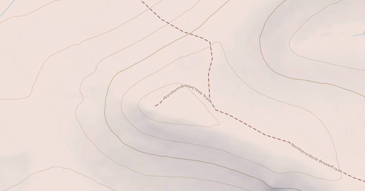 Map preview of Northern Rock Creek
