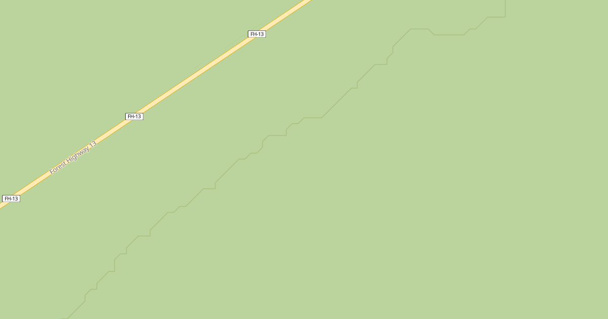 Map preview of USFS National Forest System Roads {57AC5A18-528A-4C9A-B921-F5A9B6E9D652}