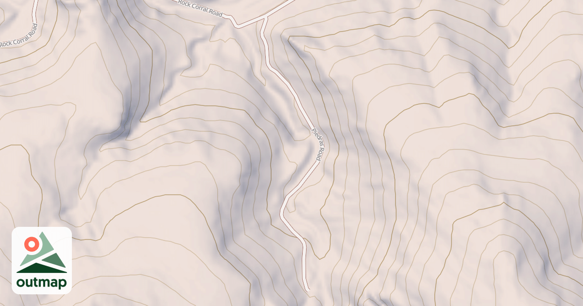 Map of PIEDRAS