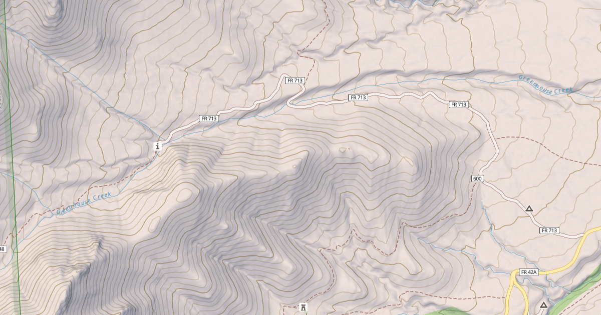 Map preview of GREENHOUSE CANYON