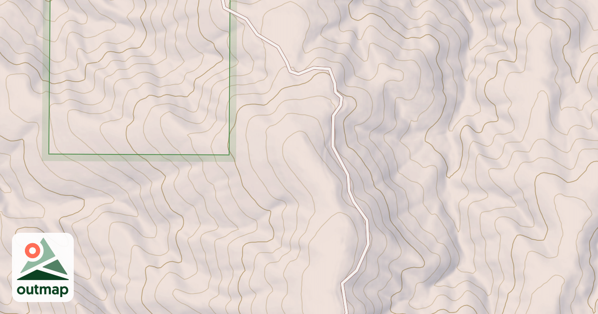 Map of MCGARY BUTTE