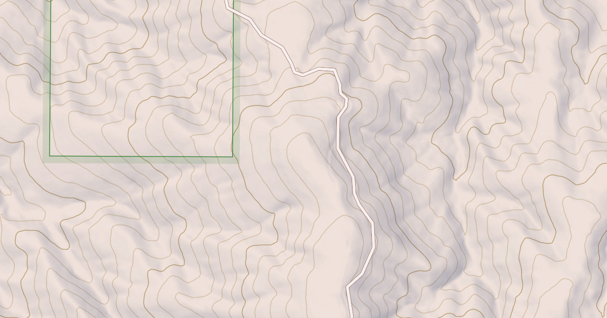 Map preview of MCGARY BUTTE