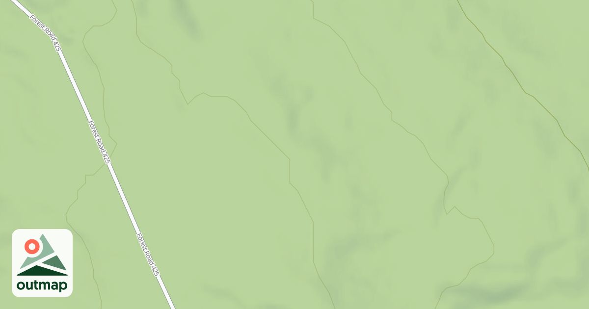 Map of FR 425D