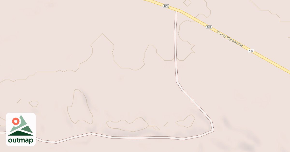 Map of EIGHT MILE CUT ACROSS SPUR C
