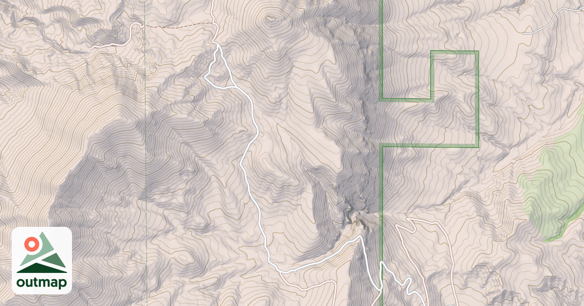 Map of CLIFTON BASIN