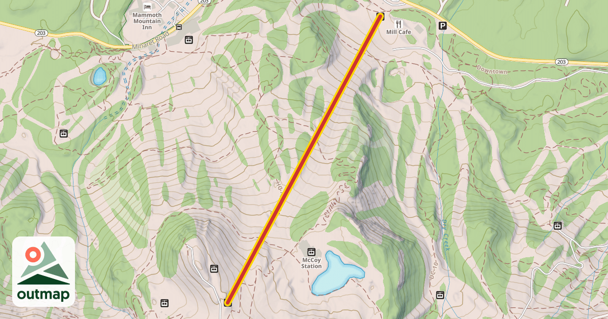 Map of Stump Alley Express