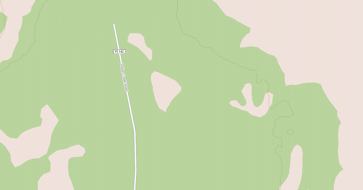 Map preview of USFS National Forest System Roads {6CF39C39-EEF3-4179-A925-3BCE06A58979}