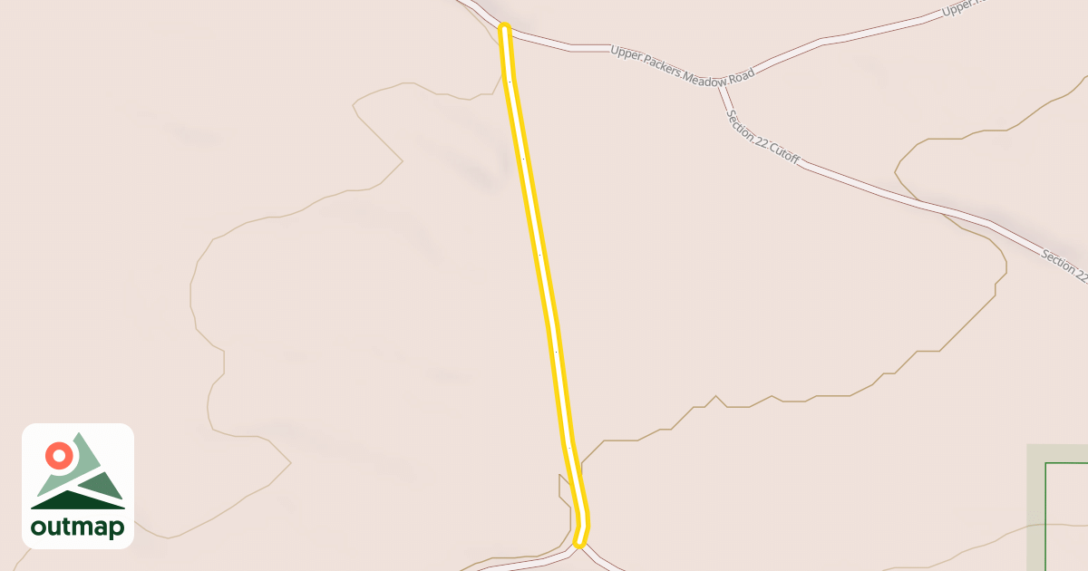 Map of Section 22 Road