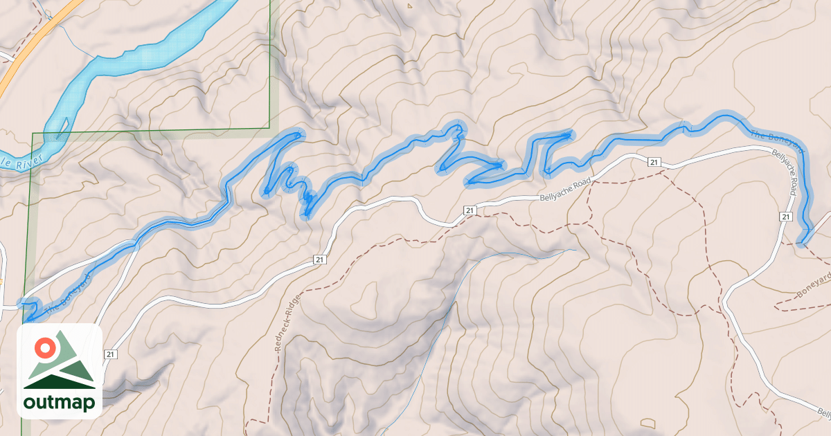 Map of The Boneyard
