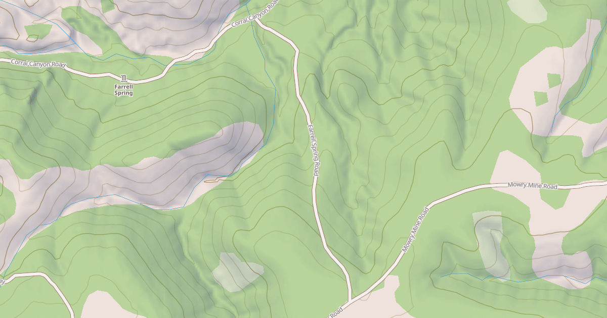 Map preview of FARRELL SPRING