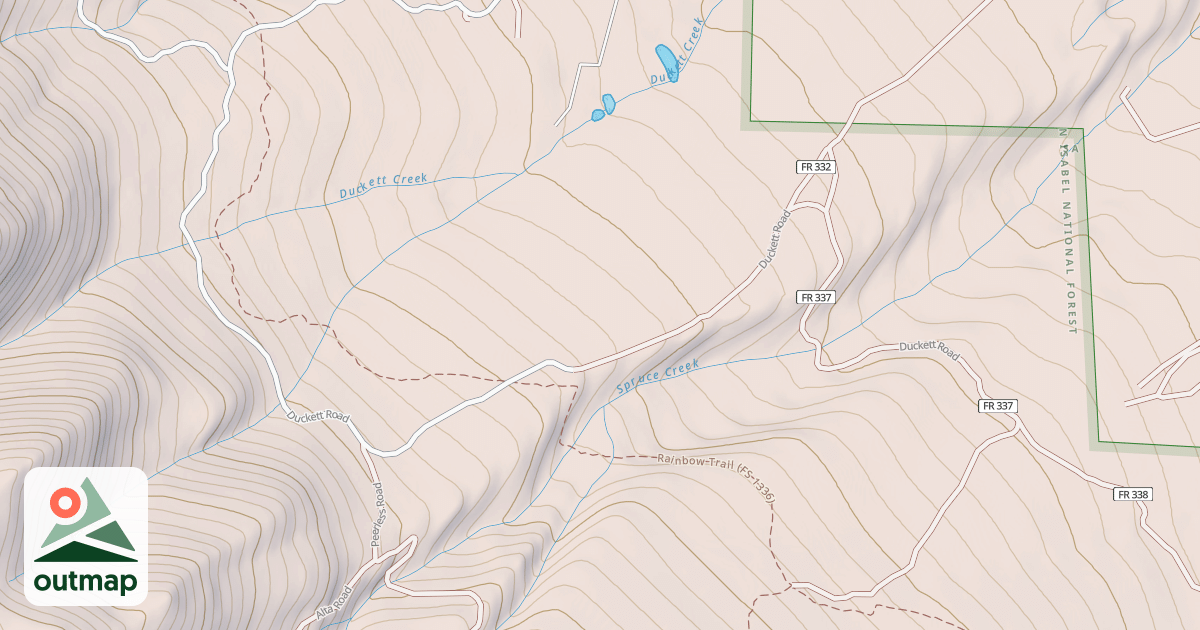 Map of DUCKETT
