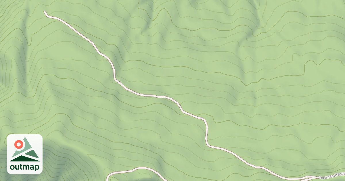 Map of USFS National Forest System Roads {03419FB4-42B1-4350-96E7-CD90650C8641}