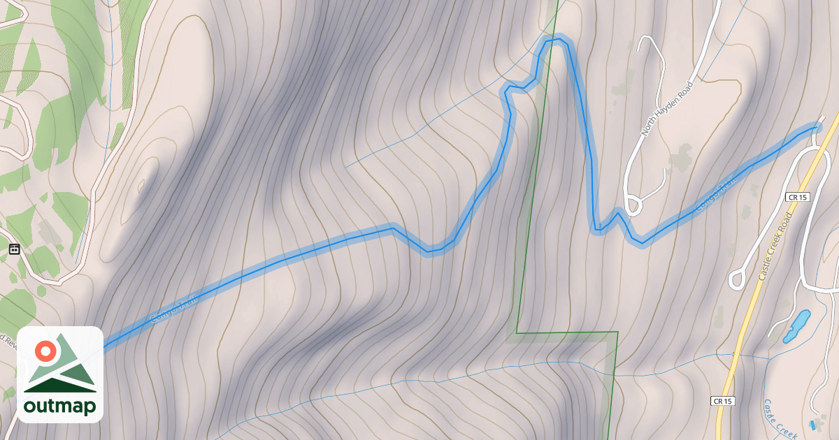 Map of Congo Trail