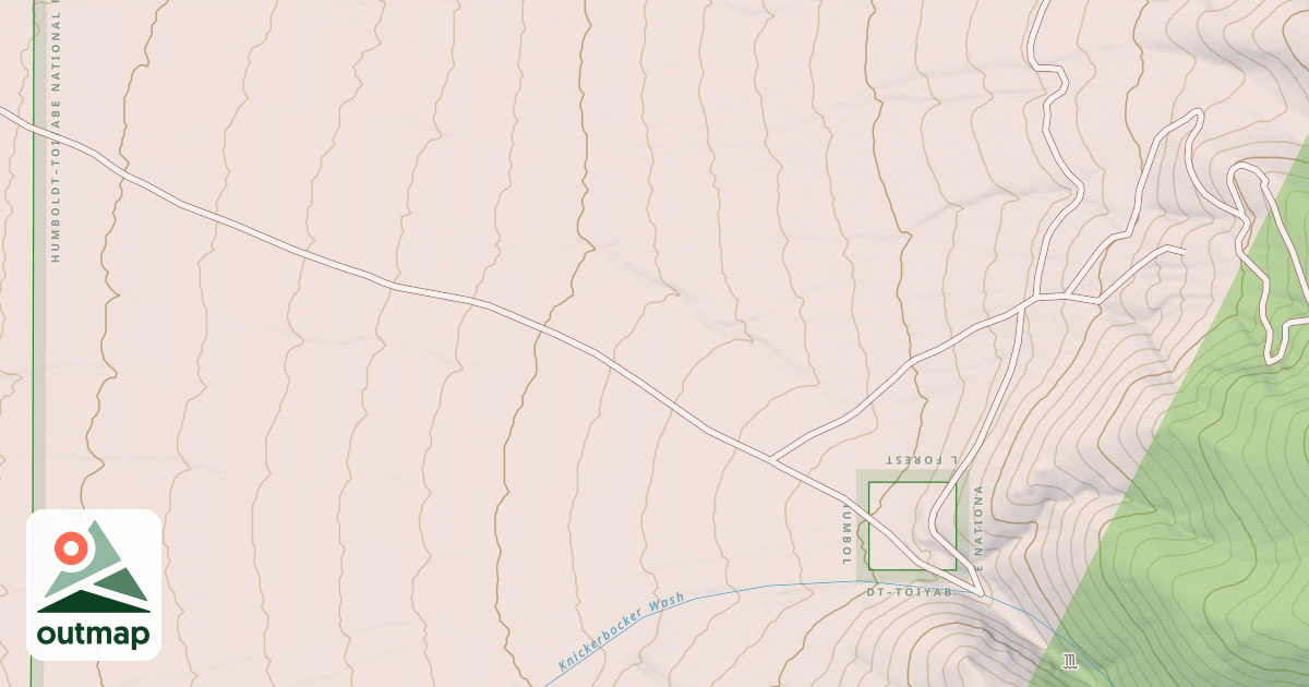 Map of KNICKERBOCKER