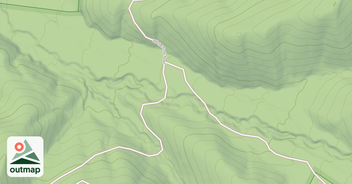 Map of BUCK LICK