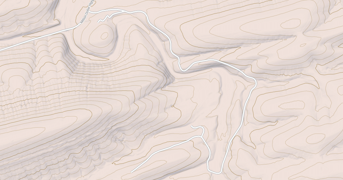 Map preview of POLECAT RIDGE