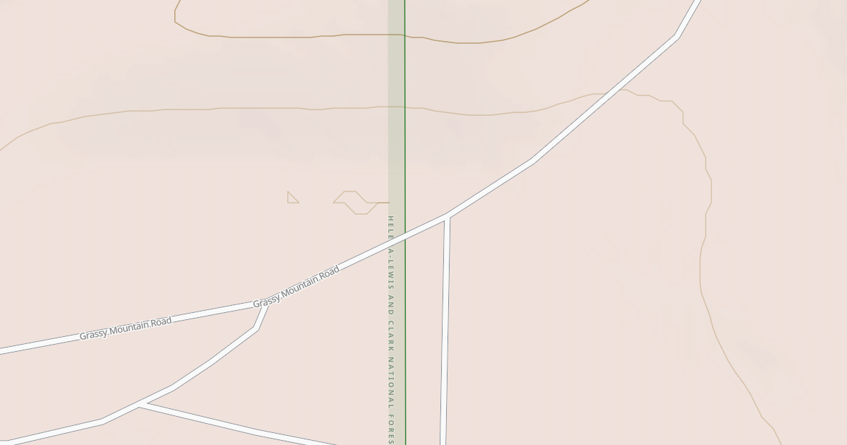Map preview of GRASSY MOUNTAIN