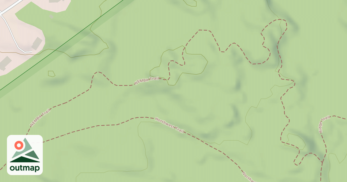 Map of NEMBA Trail