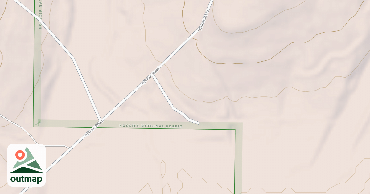 Map of TIPSAW DAM ACCESS in Perry
