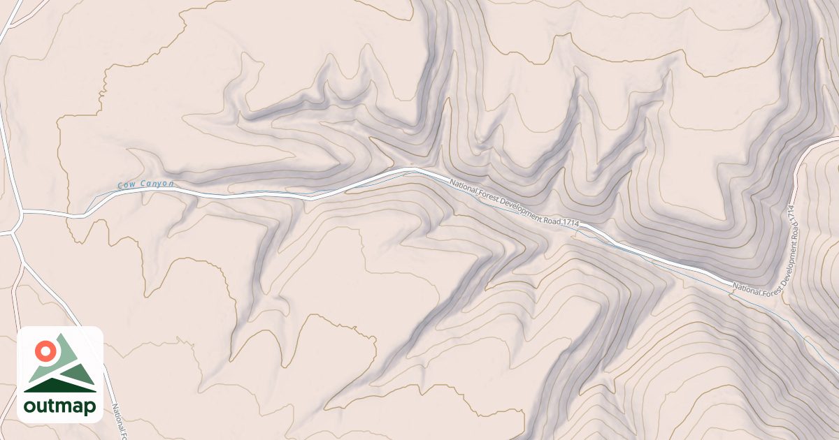 Map of ROCKY POINT