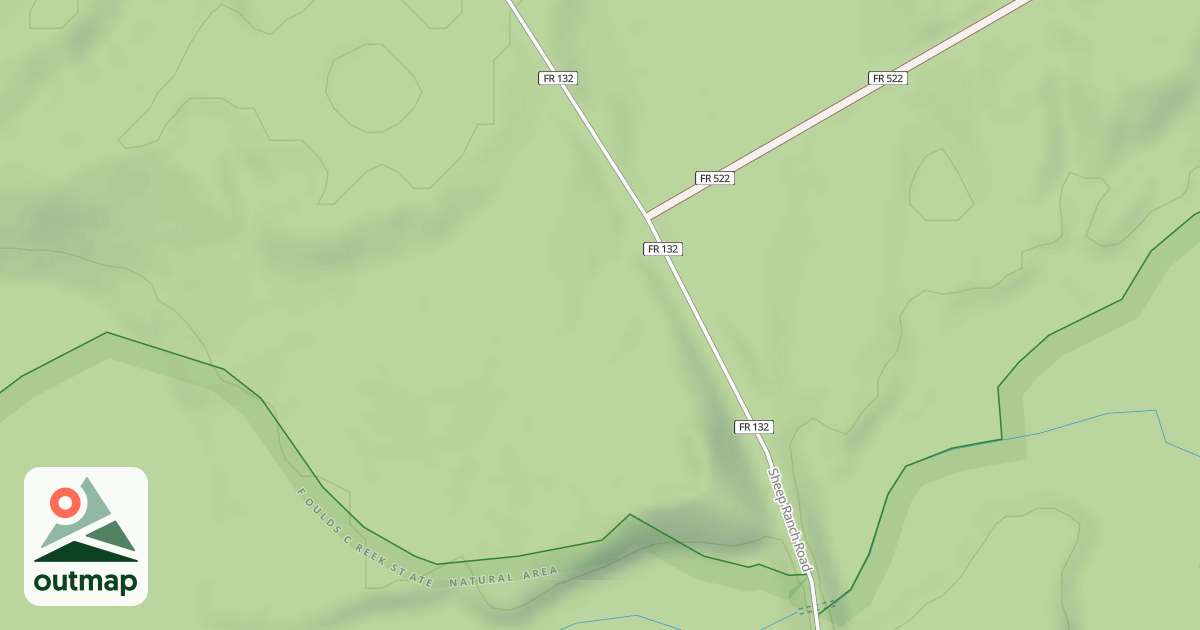 Map of FR 1602