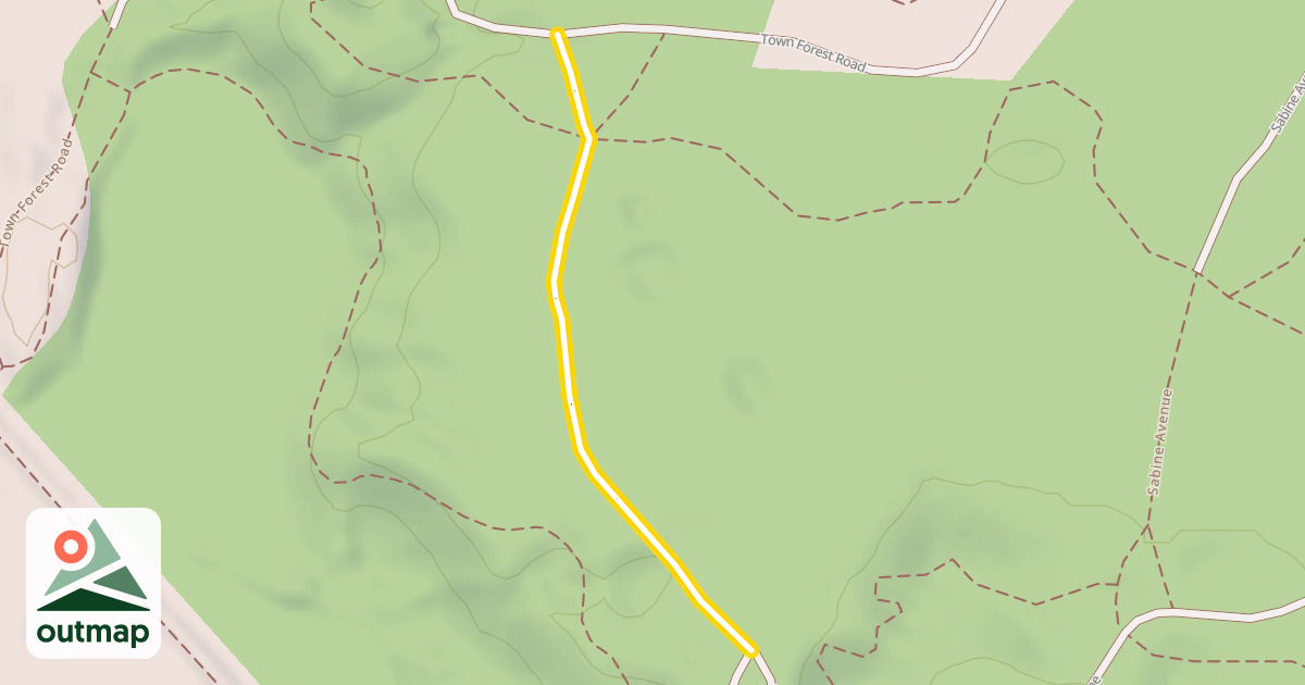 Map of Lawrence Lane