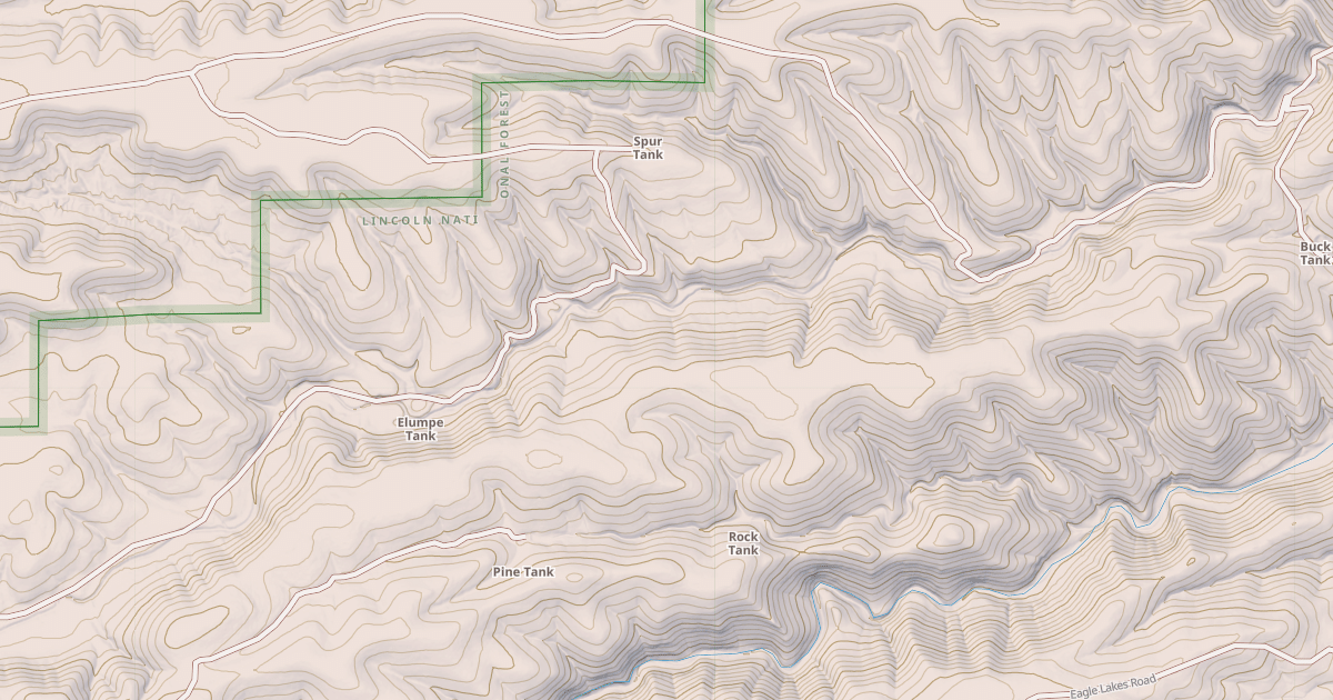 Map preview of USFS Motor Vehicle Use Map Roads {94F9710B-DEDB-4DD6-9D3A-665A820EB387}