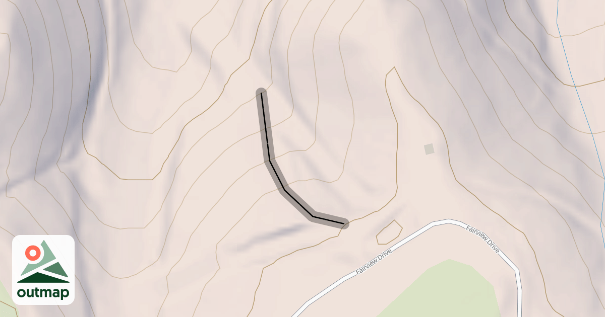 Map of Dick's Dive