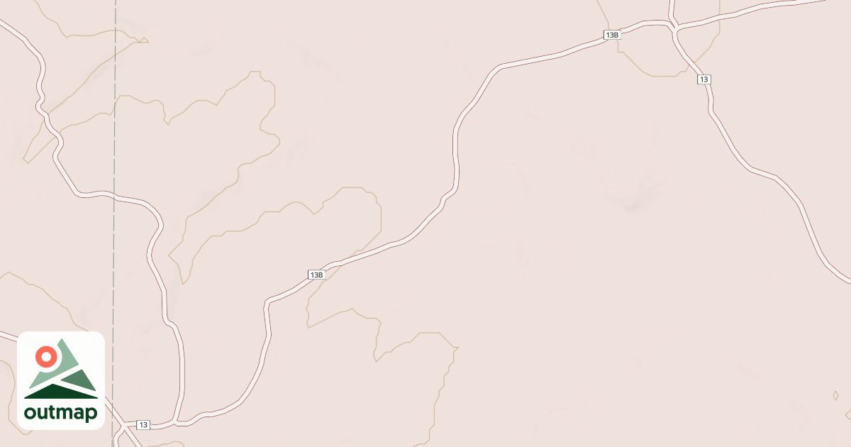 Map of Little Tiger Atv Cut Though