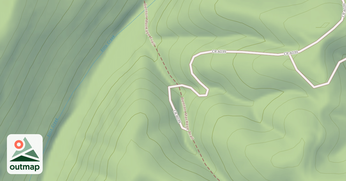 Map of ELLIS CREEK