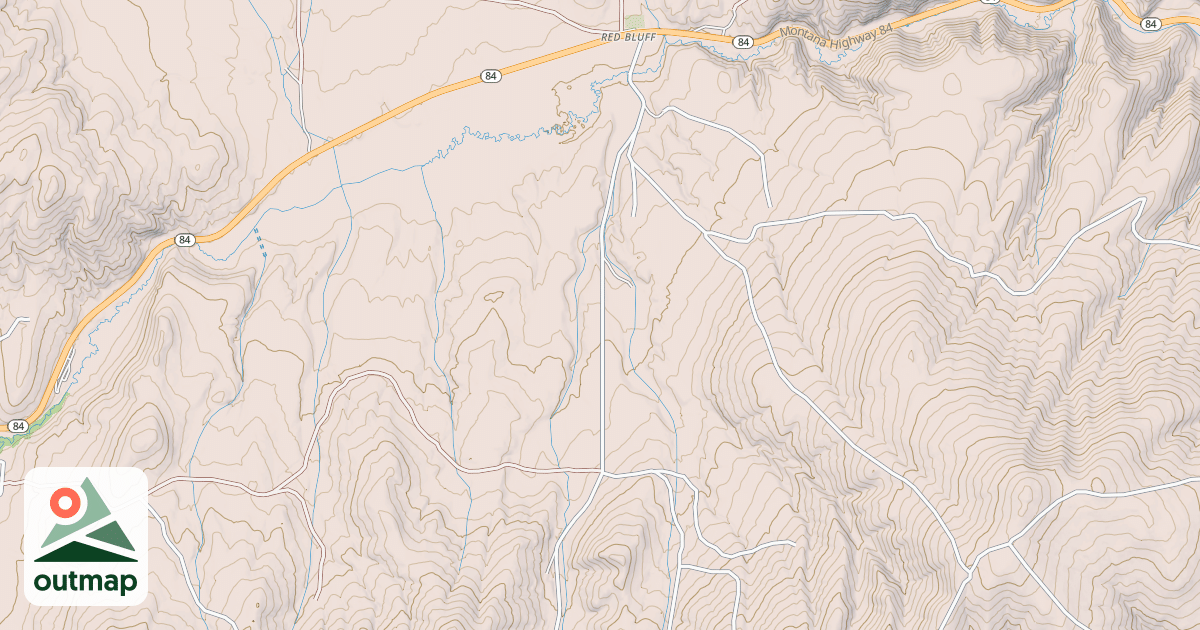 Map of BLM National GTLF Public Motorized Roads cbac13f3-6021-4d8b-bf2b-a0321c19a2ba