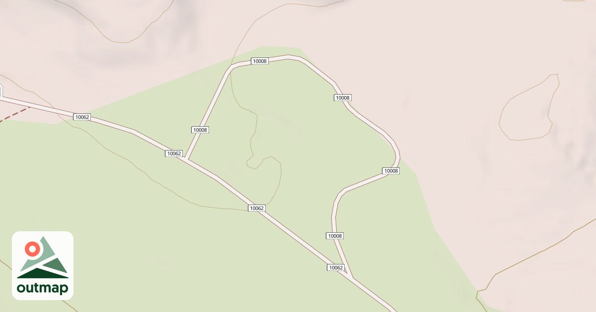 Map of CART CREEK DISPERSED