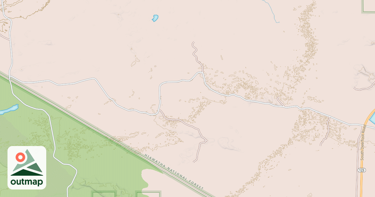 Map of BOBBYGAY WEST