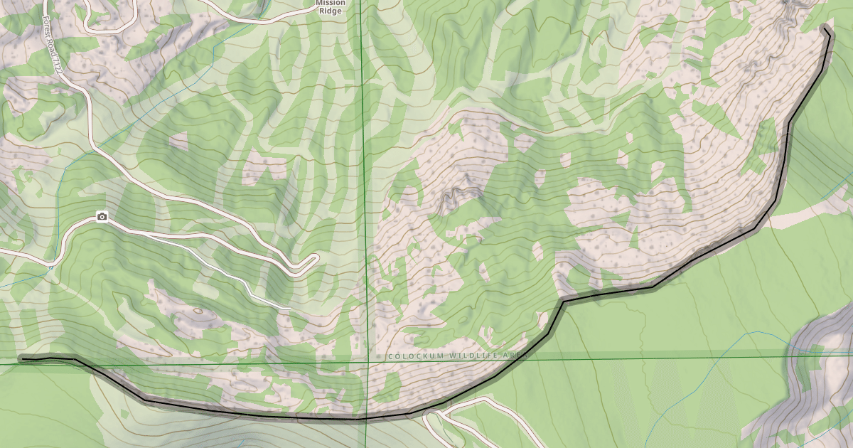 Map preview of Windy Ridge/Microwave Traverse