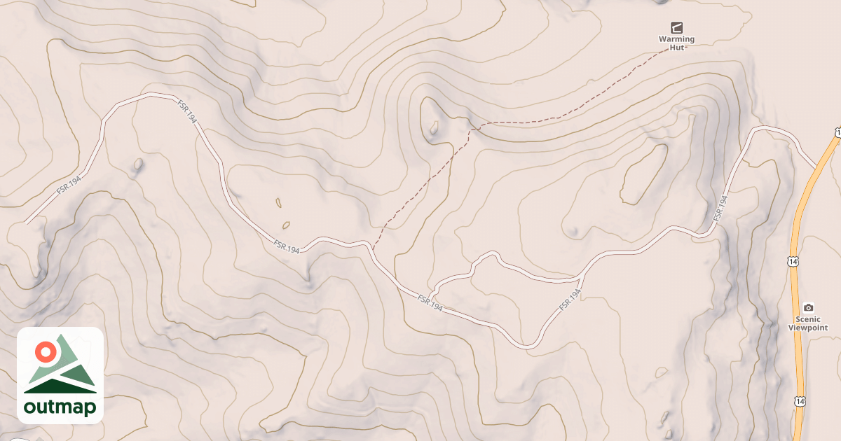 Map of JOHNSON CREEK