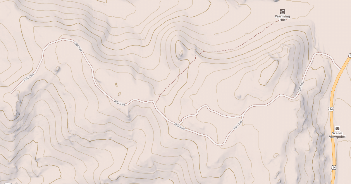 Map preview of JOHNSON CREEK